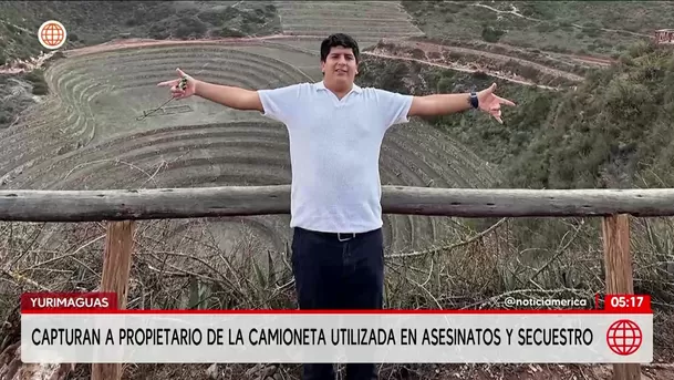 Policía captura a dueño de camioneta del caso Los Pulpos. Foto: América Noticias Policía captura a dueño de camioneta del caso Los Pulpos. Foto: América Noticias