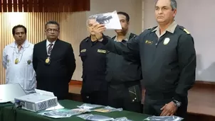 Policía: con captura de 'Renzito' se ha desarticulado red de droga en el Callao