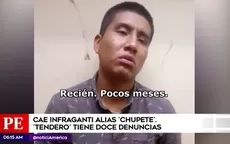 La Policía capturó al conocido tendero alias 'Chupete' en Independencia - Noticias de tenderos