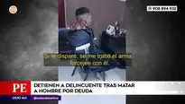 Hombre confesó asesinato en San Juan de Lurigancho. Foto y video: América Noticias