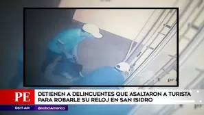 Asaltantes robaron a chileno en San Isidro. América Noticias