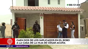 Implicados en robo caen en Lurigancho-Chosica. Foto y video: América Noticias