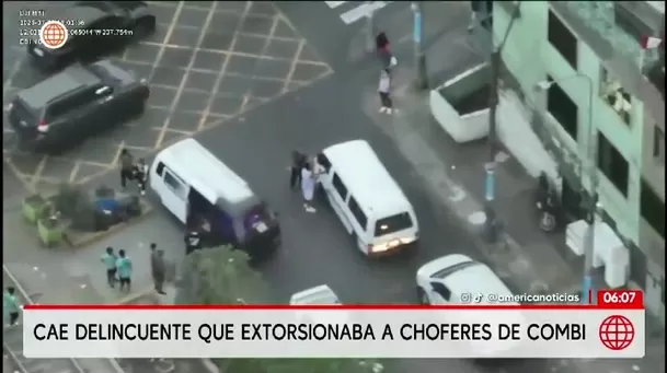 Policía detiene a extorsionador de la banda 'Callao Unido'/ América Noticias