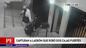 Robo en San Isidro. Foto y video: América Noticias