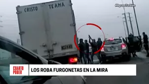 Banda se dedica al robo de furgonetas. Cuarto Poder