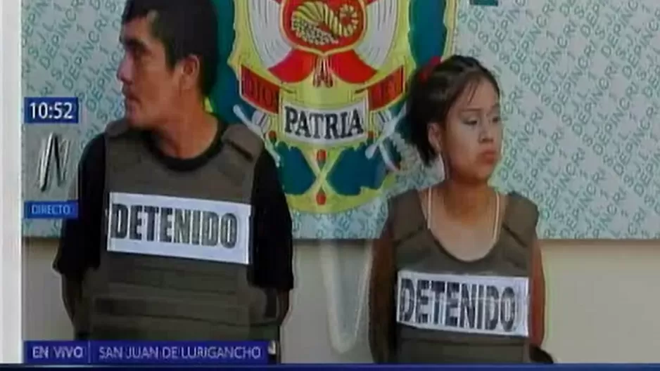 La mujer y su acompañante fueron presentados en una conferencia