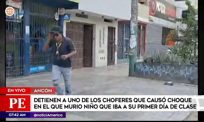 Policía capturó a chofer que causó la muerte de un niño