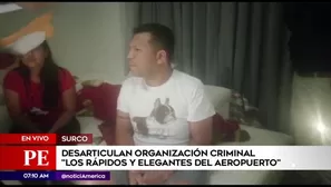 Capturan a integrantes de banda Rápidos y elegantes del Aeropuerto. América Noticias