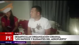 Capturan a integrantes de banda Rápidos y elegantes del Aeropuerto. América Noticias