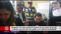 Desarticulan banda criminal. América Noticias