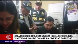 Desarticulan banda criminal. América Noticias