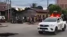 Policía desbloqueó vías de Puerto Maldonado