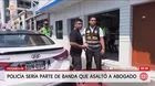 Policía es detenido tras asalto a un abogado en Moquegua