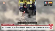 Policía detiene a conviviente por muerte de adolescente