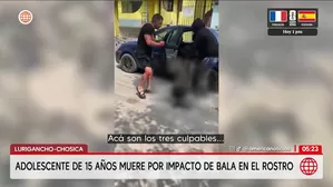 Policía detiene a conviviente por muerte de adolescente en Lurigancho-Chosica. Foto y video: América Noticias
