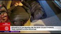 Intervención policial. América Noticias