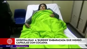 Burrier detenida en el aeropuerto. América Noticias