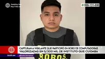 Robo en instituto. América Noticias