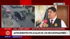 Policía dio a conocer antecedentes de los secuestradores de empresaria en Los Olivos