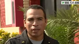 Policía. / Video: América Noticias