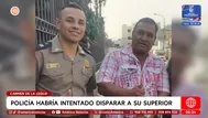 Policía habría intentado disparar a su superior en el Callao