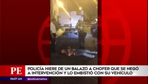 Policía hirió de bala a hombre en Lince. América Noticias