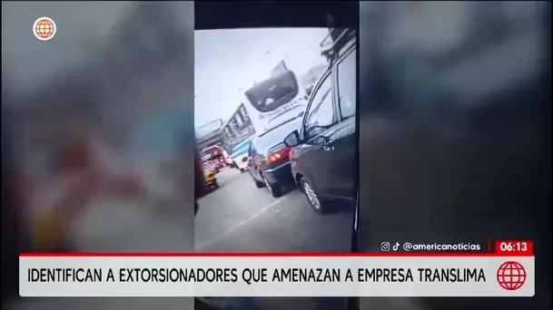 Policía identifica a extorsionadores de Translima/ América Noticias Policía identifica a extorsionadores de Translima/ América Noticias