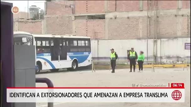 Identifican a extorsionadores de Translima tras ataques con explosivos/ América Noticias Identifican a extorsionadores de Translima tras ataques con explosivos/ América Noticias