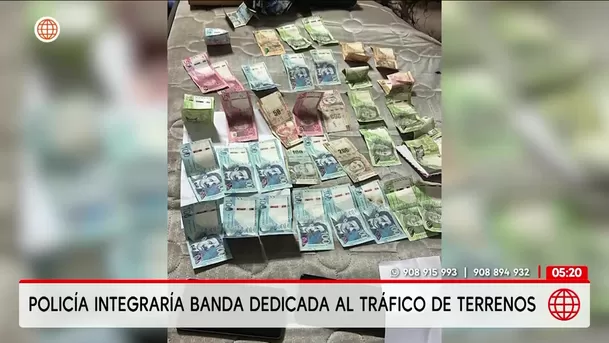 Policía integraría banda dedicada al tráfico de terrenos. Foto: América Noticias Policía integraría banda dedicada al tráfico de terrenos. Foto: América Noticias