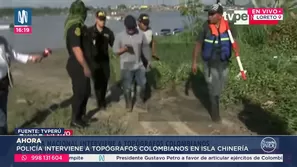 Detienen a topógrafos colombianos en Santa Rosa