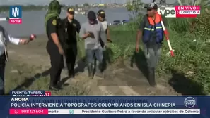 Detienen a topógrafos colombianos en Santa Rosa