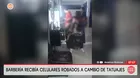 Policía intervino barbería fachada en Carabayllo