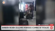 Policía intervino barbería fachada en Carabayllo