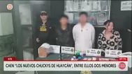 Policía intervino a dos menores y a mujer con dinamita en Huaycán