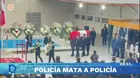 Policía mató a Policía