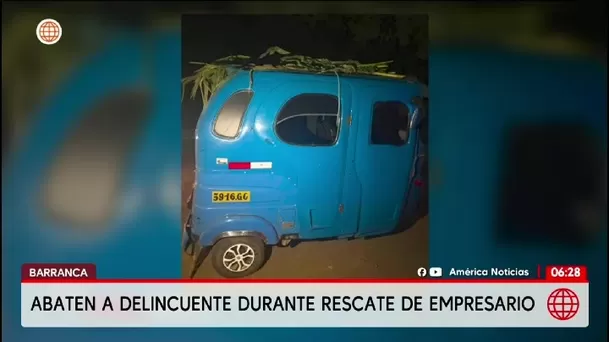 Policía mató a secuestrador y rescató a un empresario mayorista maniatado en Barranca/ América Noticias Policía mató a secuestrador y rescató a un empresario mayorista maniatado en Barranca/ América Noticias