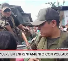 Un policía muere tras enfrentamiento en el Vraem. Foto y video: América Noticias