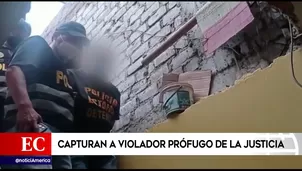 Policía Nacional capturó a violador prófugo de la justicia 