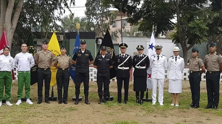 Escuela de Oficiales de la Policía Nacional. Foto: Twitter Policía Perú Escuela de Oficiales de la Policía Nacional. Foto: Twitter Policía Perú