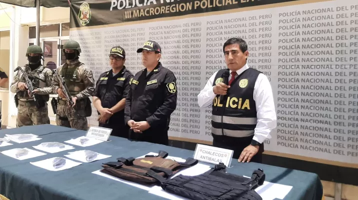 Policía reportó logros en La Libertad / Foto: Andina Policía reportó logros en La Libertad / Foto: Andina