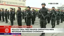 Policía Nacional del Perú. Foto y video: América Noticias