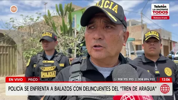Policía en Pisco enfrenta a delincuentes y frustra secuestro. Foto: América Noticias Policía en Pisco enfrenta a delincuentes y frustra secuestro. Foto: América Noticias