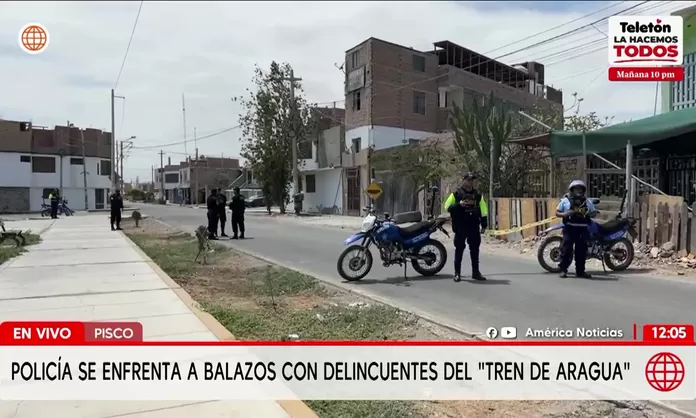 Pisco: PNP desarticula célula criminal del Tren de Aragua tras balacera y frustra secuestro de hijo de empresario