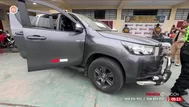 Policía recupera camioneta robada en Chorrillos