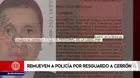 La PNP removió al suboficial que brindaba seguridad a Vladimir Cerrón