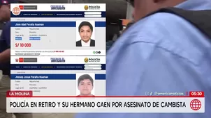 Policía en retiro y su hermano caen por asesinato de cambista. Foto y video: Unidad de investigación