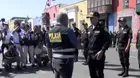 Policía se refuerza para afrontar estado de emergencia en Trujillo