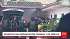 Policías detenidos en operativo contra red criminal en San Martín