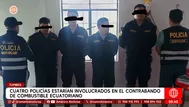 Policías detenidos por permitir contrabando en frontera de Tumbes