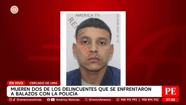 Tres policías heridos y dos delincuentes muertos deja balacera en la Vía Expresa en Lince. Foto: América Noticias